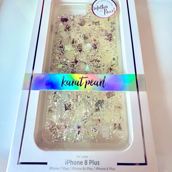 I PHONE 8 PLUS  NEW & USED  CASE MATE  with Bling PopSocket - Picture 6 of 14